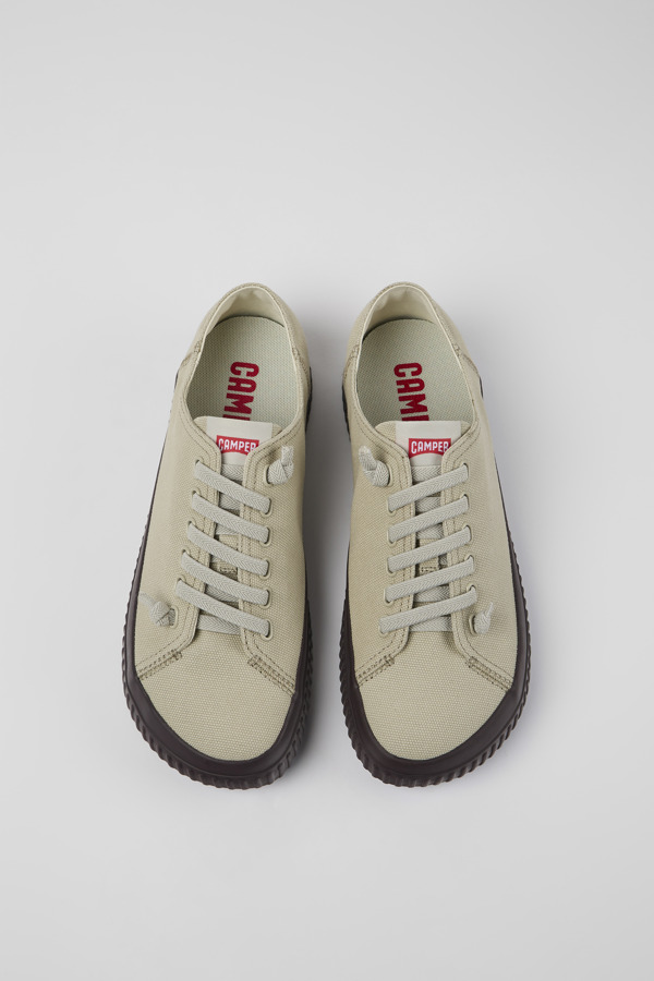 CAMPER Peu Roda - Sneakers For Men - Grey, Size 45, Cotton Fabric