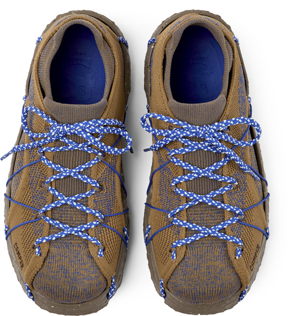  CAMPER Roku - Sneakers Για Ανδρικα - Μπλε,Καφέ, Μέγεθος 39, Cotton fabric - 5
