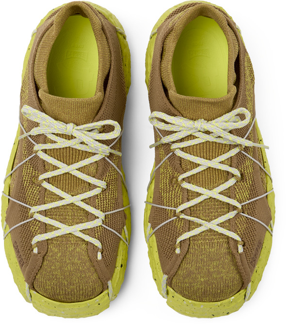  CAMPER Roku - Sneakers Για Ανδρικα - Καφέ,Κίτρινο, Μέγεθος 40, Cotton fabric - 5