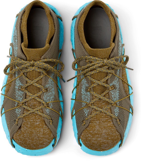  CAMPER Roku - Sneakers Για Ανδρικα - Μπλε,Γκρι,Πράσινο, Μέγεθος 40, Cotton fabric - 5