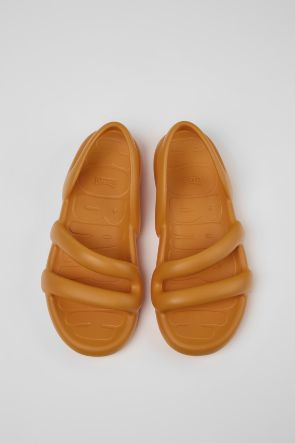 CAMPER Kobarah Flat - Sandals For Men - Orange, Size 41, Synthetic