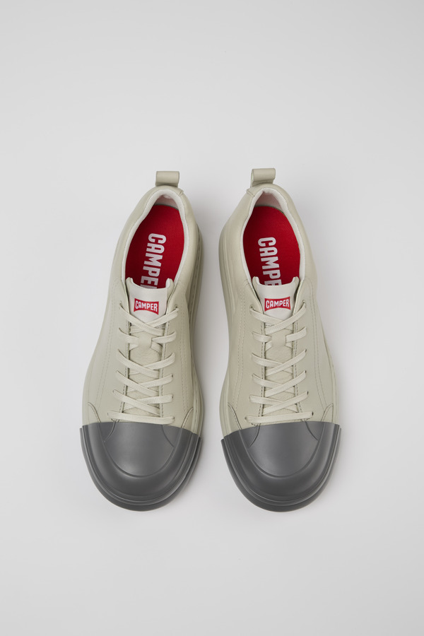 CAMPER Junction Runner - Sneakers Για Ανδρικα - Γκρι, Μέγεθος 41, Smooth Leather