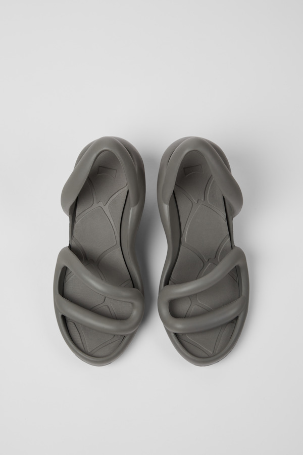 CAMPER Kobarah - Sandals For Women - Grey, Size 37, Synthetic