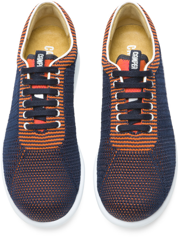  CAMPER Pelotas XLite - Sneakers Για Γυναικεία - Μπλε, Μέγεθος 35, Cotton fabric/Smooth leather - 5