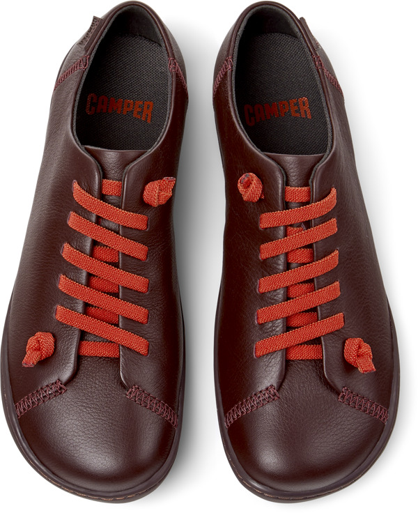  CAMPER Peu - Casual παπούτσια Για Γυναικεία - Μπορντό, Μέγεθος 41, Smooth leather - 5