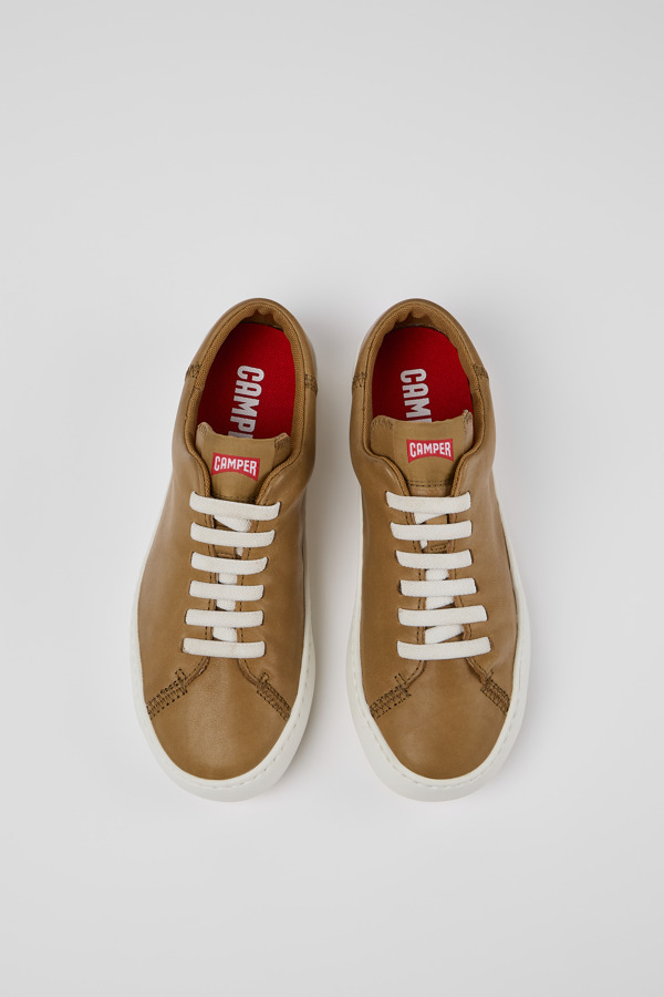 CAMPER Peu Touring - Sneakers Para Mujer - Marron, Talla 39, Piel Lisa