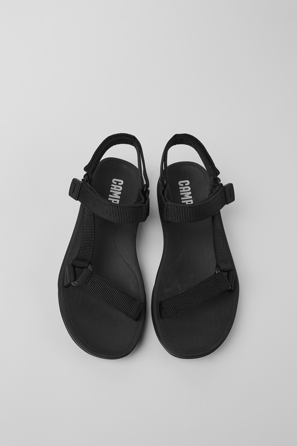 CAMPER Match - Sandals For Women - Black, Size 38, Cotton Fabric