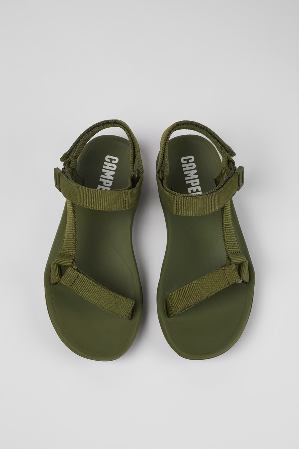 CAMPER Match - Sandalen Für Damen - Grün, Größe 36, Textile