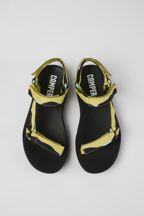 CAMPER Match - Sandalen Für Damen - Gelb,Schwarz,Blau, Größe 38, Textile