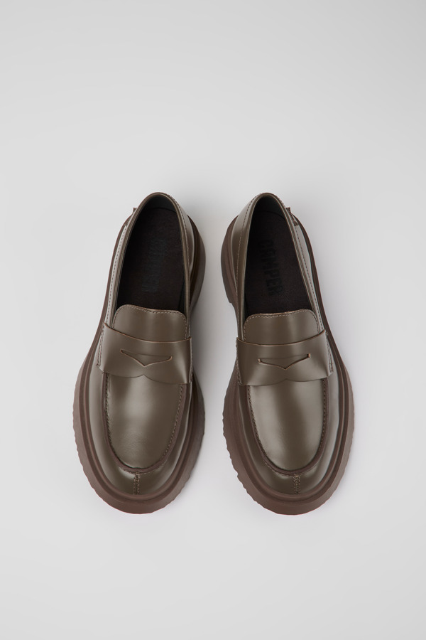 CAMPER Walden - Elegante Schuhe Für Damen - Braun, Größe 37, Glattleder