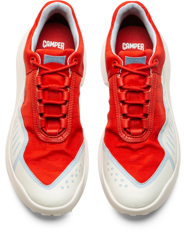  CAMPER CRCLR - Sneakers Για Γυναικεία - Κόκκινο,Λευκό,Μπλε, Μέγεθος 38, Cotton fabric/Smooth leather - 5