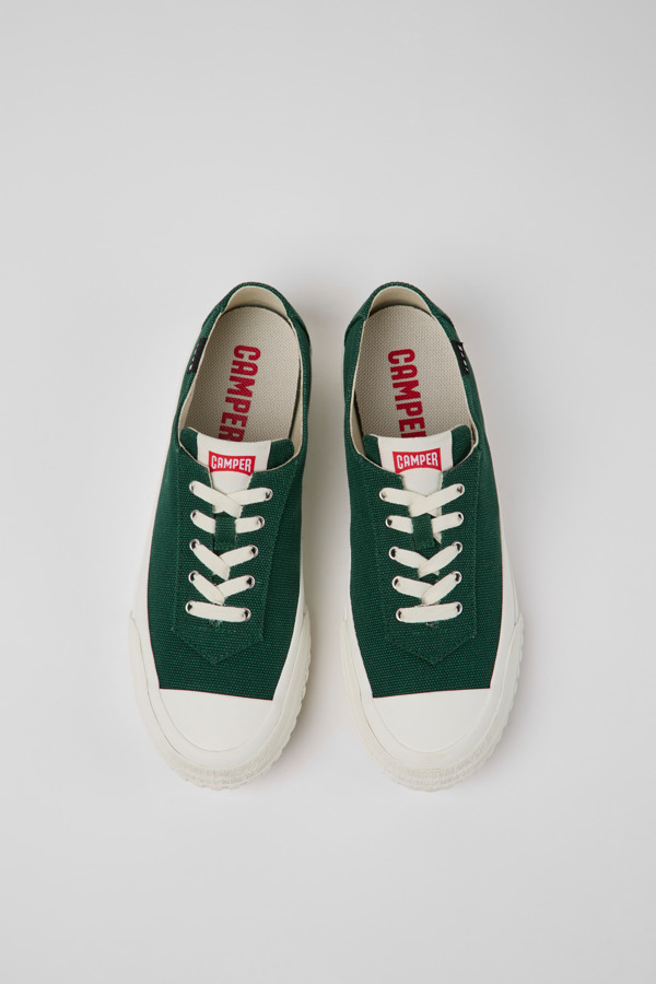 CAMPER Camaleon - Sneakers For Women - Green, Size 38, Cotton Fabric