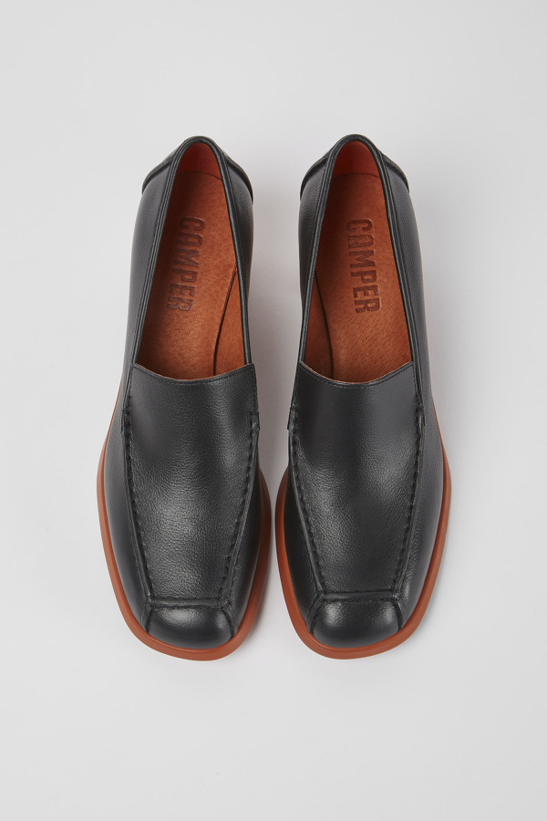 CAMPER Meda - Formal Shoes For Women - Black, Size 39, Smooth Leather