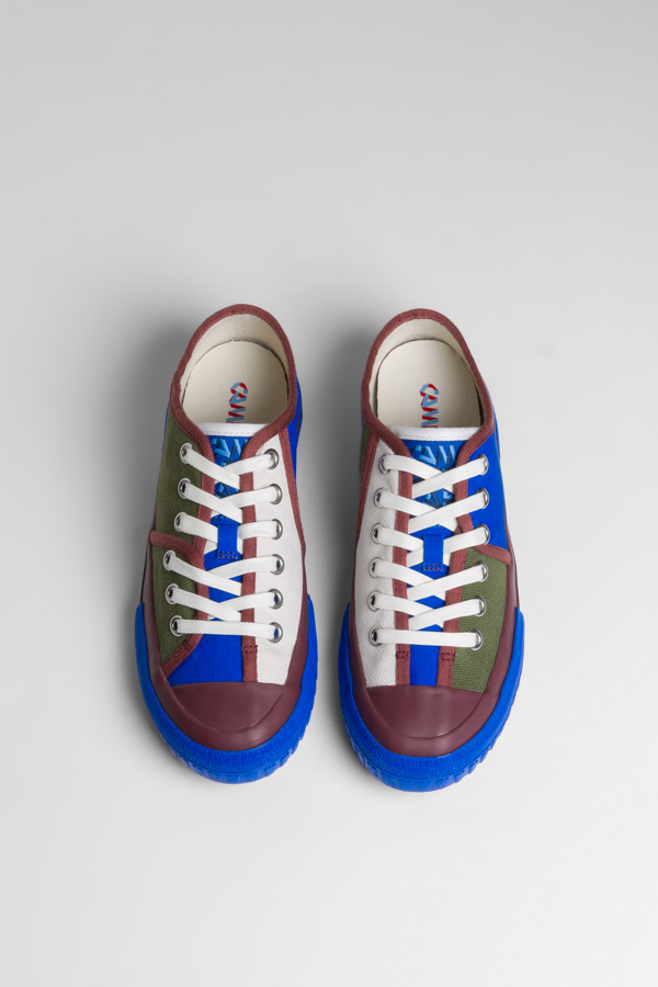 CAMPERLAB Twins - Sneaker Für Damen - Blau,Grün,Weiß, Größe 42, Textile