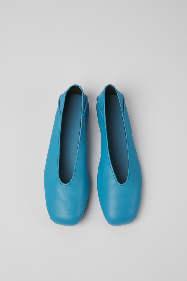 CAMPER Casi Myra - Ballerinas Für Damen - Blau, Größe 41, Glattleder