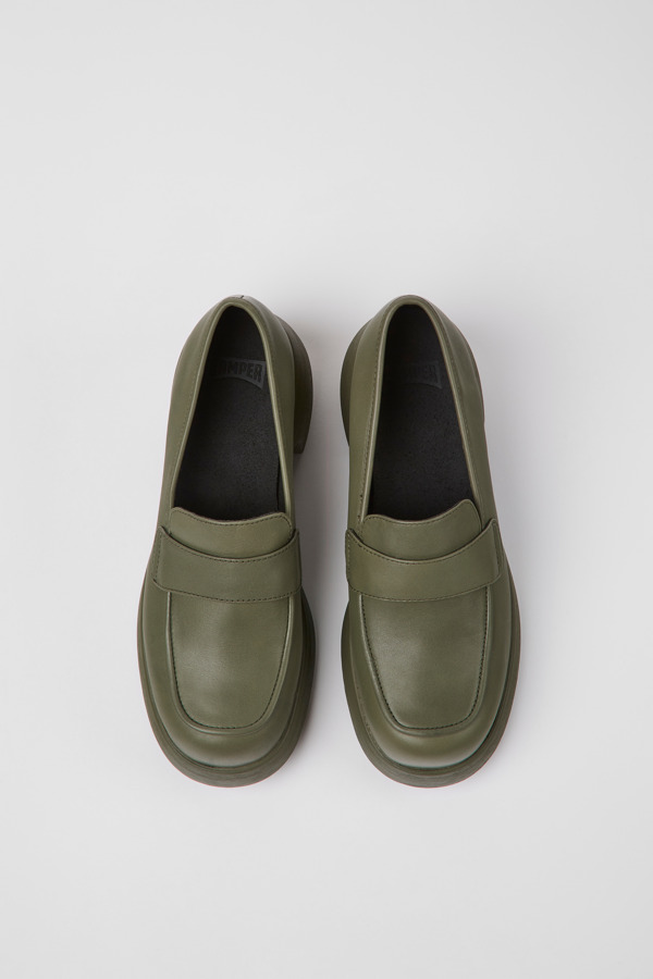 CAMPER Thelma - Elegante Schuhe Für Damen - Grün, Größe 40, Glattleder