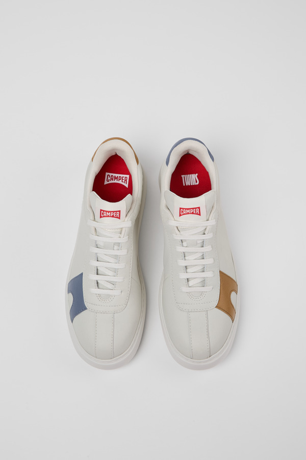 CAMPER Twins - Sneakers Για Γυναικεία - Λευκό, Μέγεθος 38, Smooth Leather