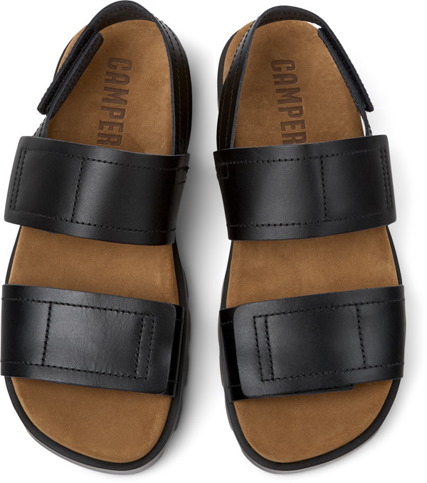  CAMPER Brutus Sandal - Πέδιλα Για Γυναικεία - Μαύρο, Μέγεθος 35, Smooth leather - 5