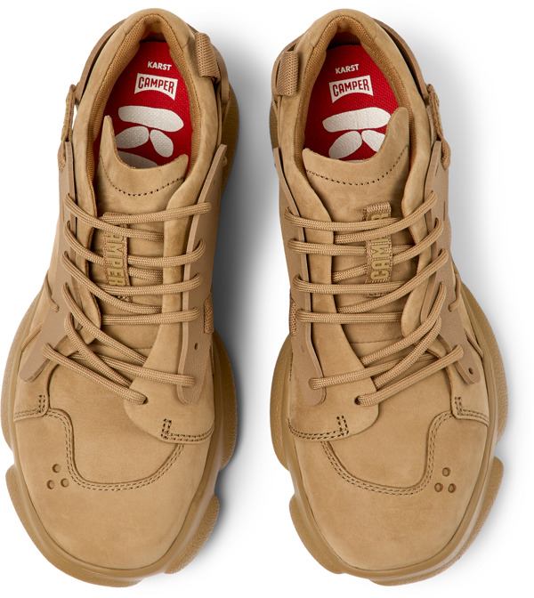  CAMPER Karst - Sneakers Για Γυναικεία - Καφέ, Μέγεθος 36, Cotton fabric - 5