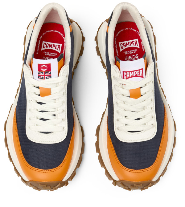  CAMPER Camper x INEOS Britannia - Sneakers Για Γυναικεία - Μπλε, Μέγεθος 35, Cotton fabric/Smooth leather - 5