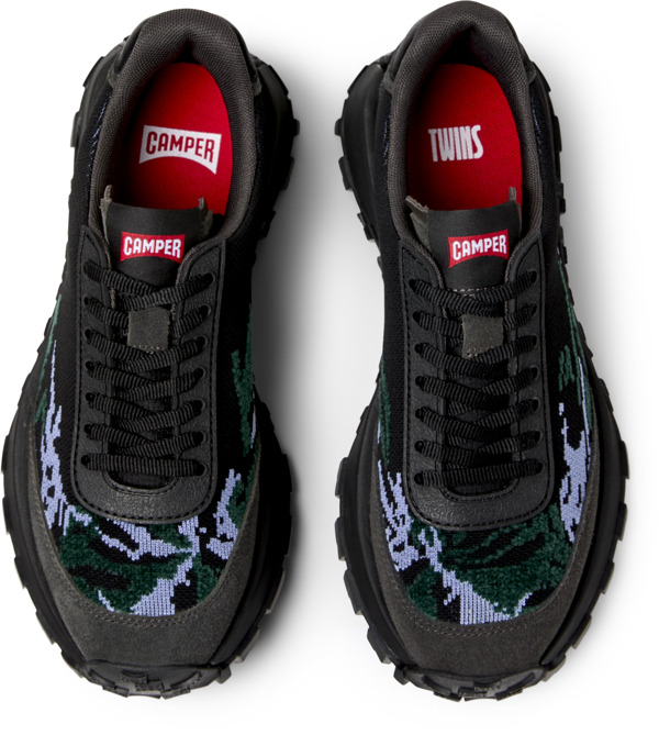  CAMPER Twins - Casual παπούτσια Για Γυναικεία - Μαύρο, Μέγεθος 39, Cotton fabric - 5