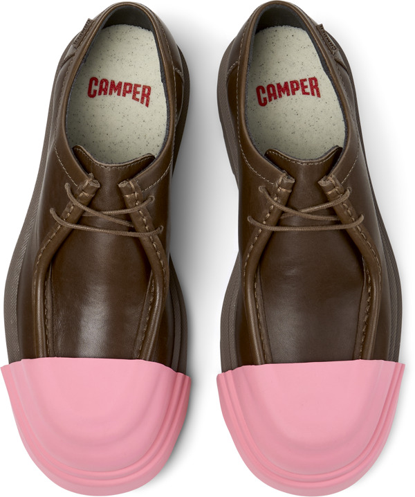  CAMPER Junction - Επίσημα παπούτσια Για Γυναικεία - Καφέ, Μέγεθος 40, Smooth leather - 5