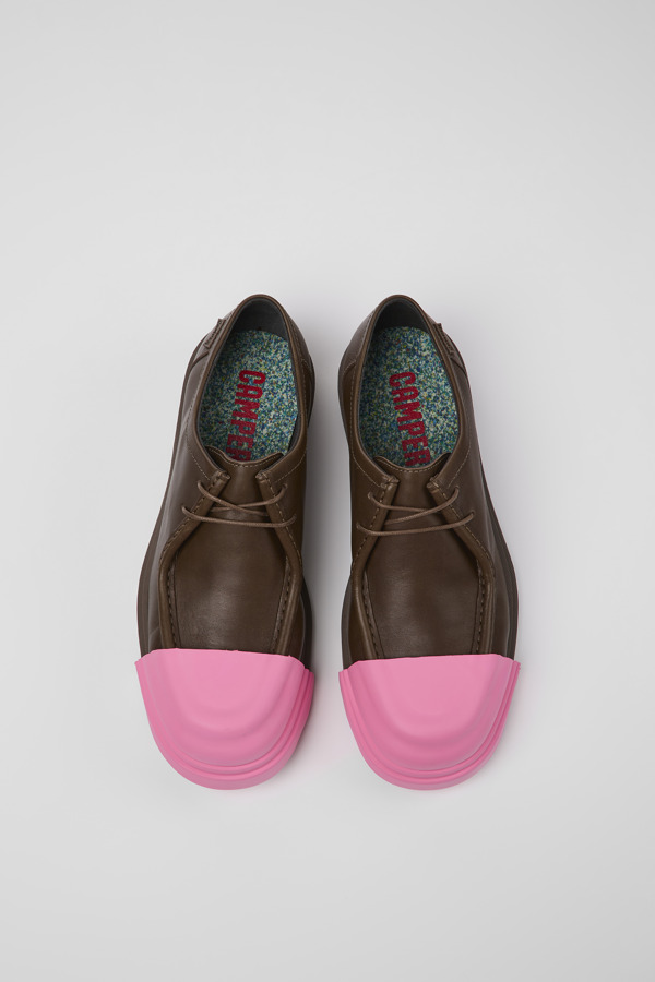CAMPER Junction - Elegante Schuhe Für Damen - Braun, Größe 40, Glattleder