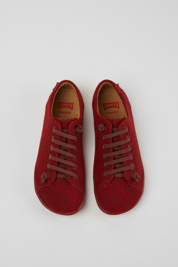 CAMPER Peu - Casual παπούτσια Για Γυναικεία - Μπορντό, Μέγεθος 36, Cotton Fabric