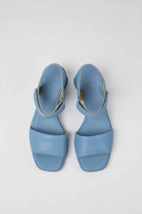 CAMPER Kiara - Sandals For Women - Blue, Size 35, Smooth Leather