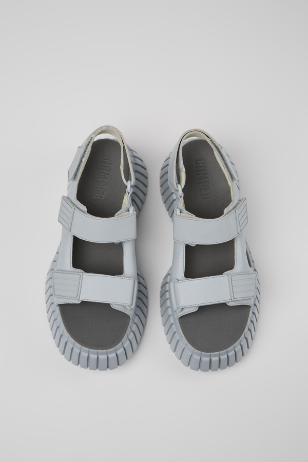 CAMPER BCN - Sandals For Women - Grey, Size 7, Smooth Leather