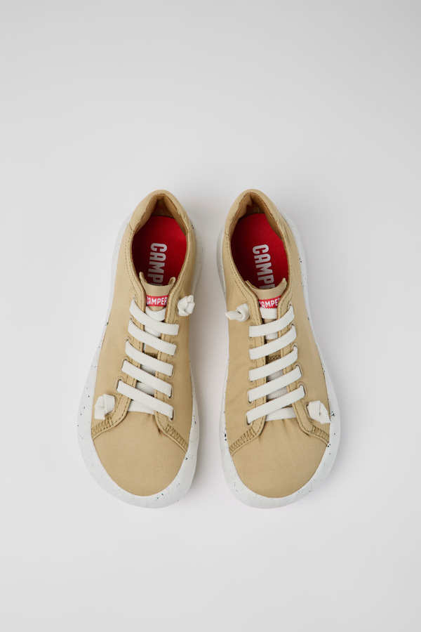 CAMPER Peu Stadium - Sneakers For Women - Beige, Size 36, Cotton Fabric