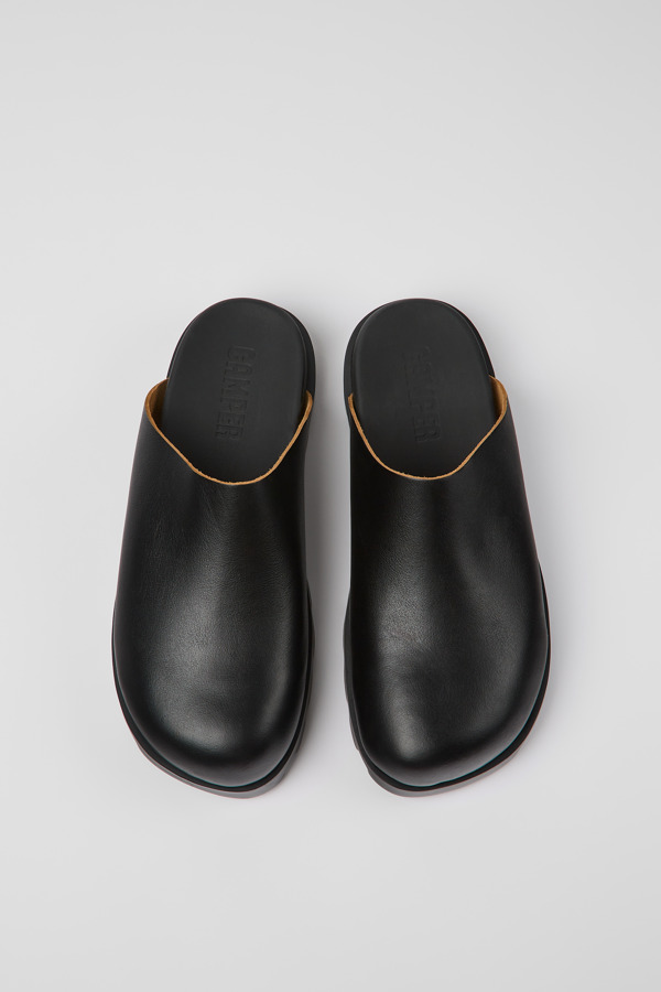 CAMPER Brutus Sandal - Sandals For Women - Black, Size 40, Smooth Leather