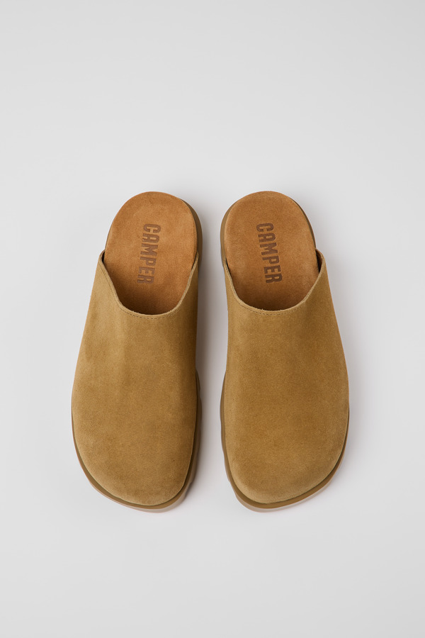 CAMPER Brutus Sandal - Sandals For Women - Brown, Size 8.5, Suede