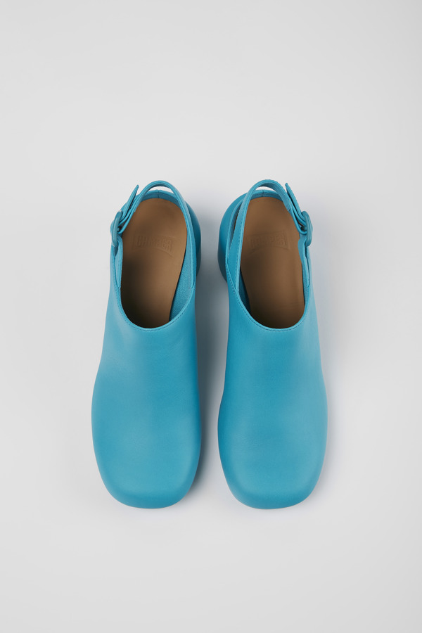 CAMPER Niki - Clogs For Women - Blue, Size 40, Smooth Leather