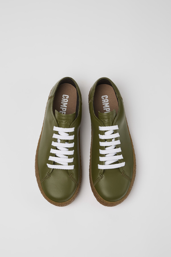 CAMPER Peu Terreno - Sneakers Voor Dames - Groen, Maat 40, Smooth Leather