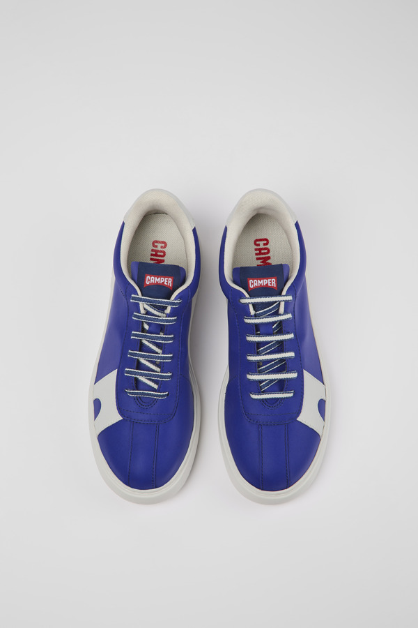 CAMPER Runner K21 MIRUM® - Sneaker Per Donna - Blu, Taglia 35, Tessuto In Cotone