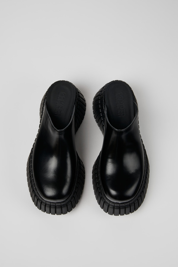 CAMPER BCN - Clogs For Women - Black, Size 3, Smooth Leather