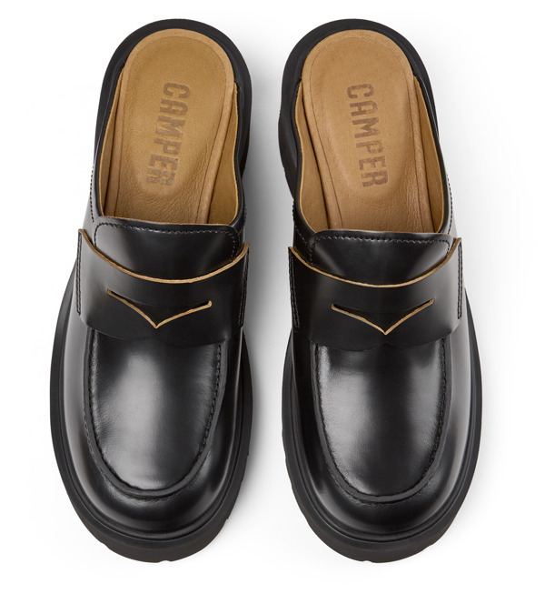 CAMPER Milah - Clogs Για Γυναικεία - Μαύρο, Μέγεθος 36, Smooth leather - 5