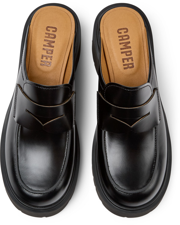  CAMPER Milah - Clogs Για Γυναικεία - Μαύρο, Μέγεθος 37, Smooth leather - 5