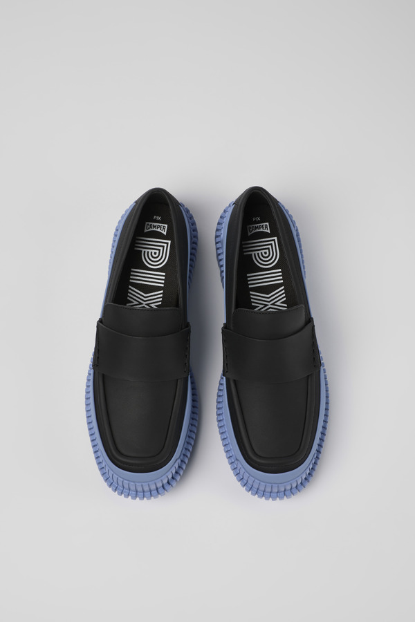 CAMPER Pix - Elegante Schuhe Für Damen - Schwarz,Blau, Größe 39, Glattleder