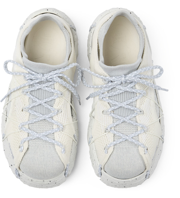  CAMPER Roku - Sneakers Για Γυναικεία - Λευκό,Γκρι, Μέγεθος 35, Cotton fabric - 5