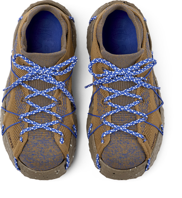  CAMPER ROKU - Sneakers Για Γυναικεία - Καφέ,Μπλε, Μέγεθος 37, Cotton fabric - 5