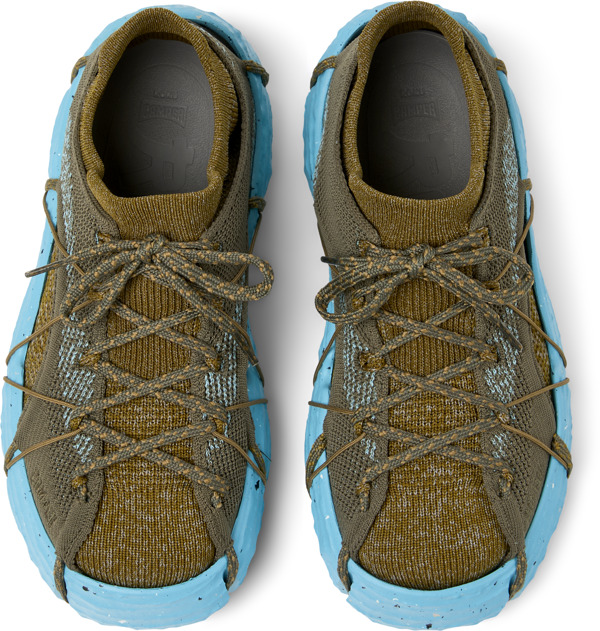  CAMPER ROKU - Sneakers Για Γυναικεία - Πράσινο,Μπλε,Γκρι, Μέγεθος 35, Cotton fabric - 5