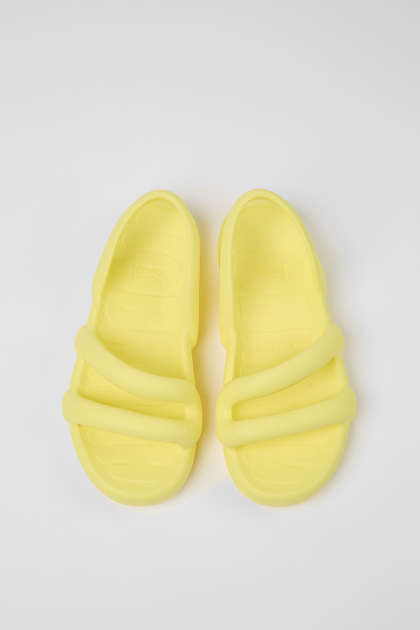 CAMPER Kobarah Flat - Sandals For Women - Yellow, Size 39, Synthetic