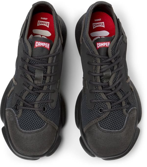  CAMPER Karst Sorona® - Sneakers Για Γυναικεία - Γκρι,Μαύρο, Μέγεθος 38, Cotton fabric - 5