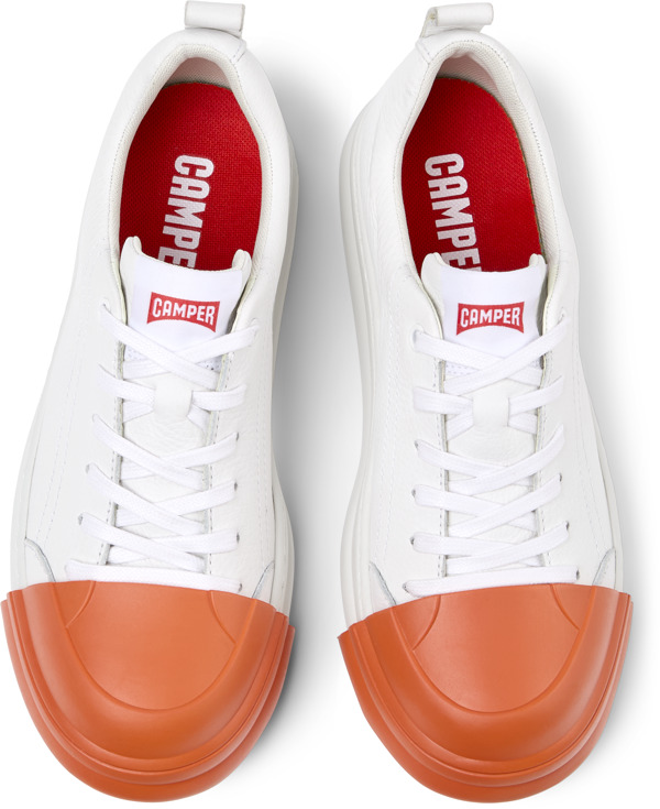  CAMPER Junction Runner - Sneakers Για Γυναικεία - Λευκό, Μέγεθος 37, Smooth leather - 5
