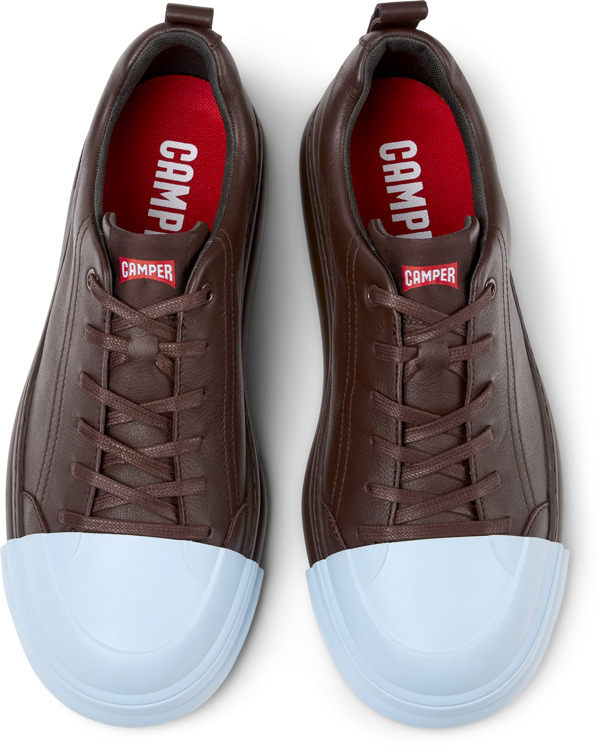  CAMPER Junction Runner - Sneakers Για Γυναικεία - Μπορντό, Μέγεθος 38, Smooth leather - 5