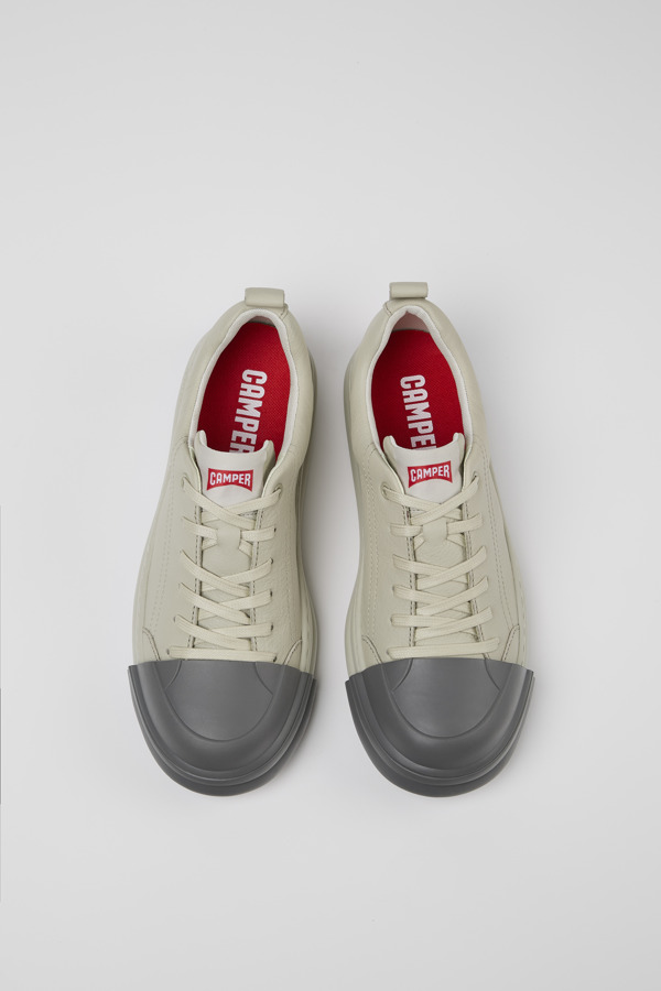 CAMPER Junction Runner - Sneaker Für Damen - Grau, Größe 40, Glattleder