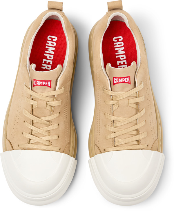  CAMPER Junction Runner - Sneakers Για Γυναικεία - Μπεζ, Μέγεθος 36, Suede - 5