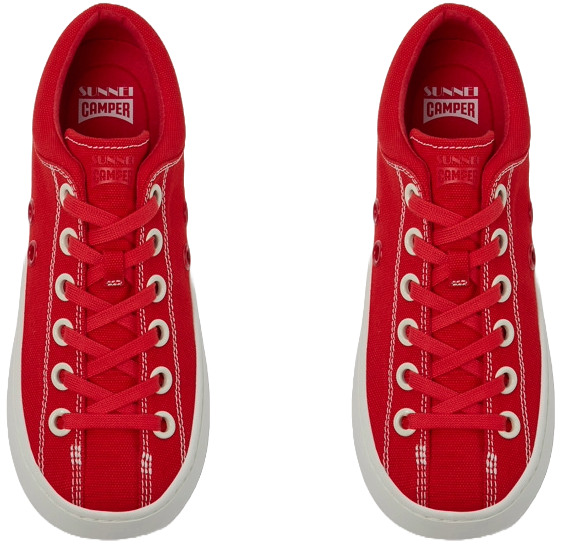 CAMPER Camper X SUNNEI - Sneaker Für Damen - Rot, Größe 36, Textile